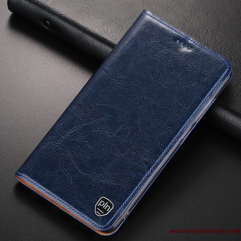 Etui Huawei Y6 2019 Beskyttelse Brun Mønster, Cover Huawei Y6 2019 Tasker Telefon