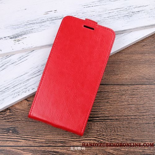 Etui Huawei Y6 2019 Beskyttelse Trend Rød, Cover Huawei Y6 2019 Tegnebog Telefonsimple