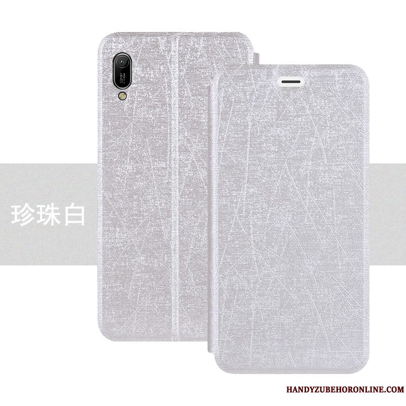 Etui Huawei Y6 2019 Blød Farve Mønster, Cover Huawei Y6 2019 Tasker Telefonanti-fald