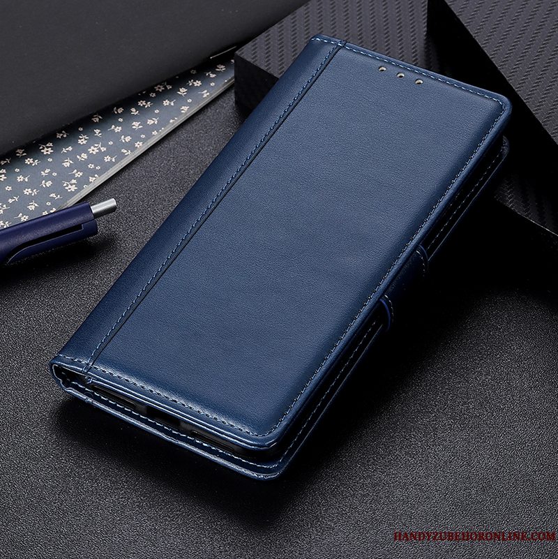 Etui Huawei Y6 2019 Folio Rød Kort, Cover Huawei Y6 2019 Tasker Business