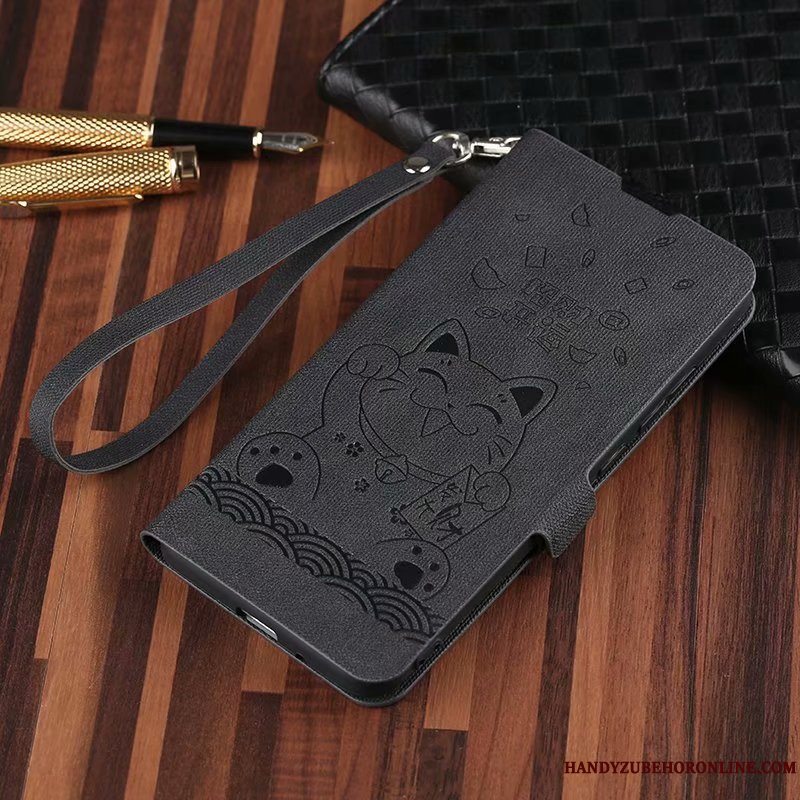 Etui Huawei Y6 2019 Kreativ Af Personlighed Smuk, Cover Huawei Y6 2019 Vintage Hængende Ornamenter Anti-fald