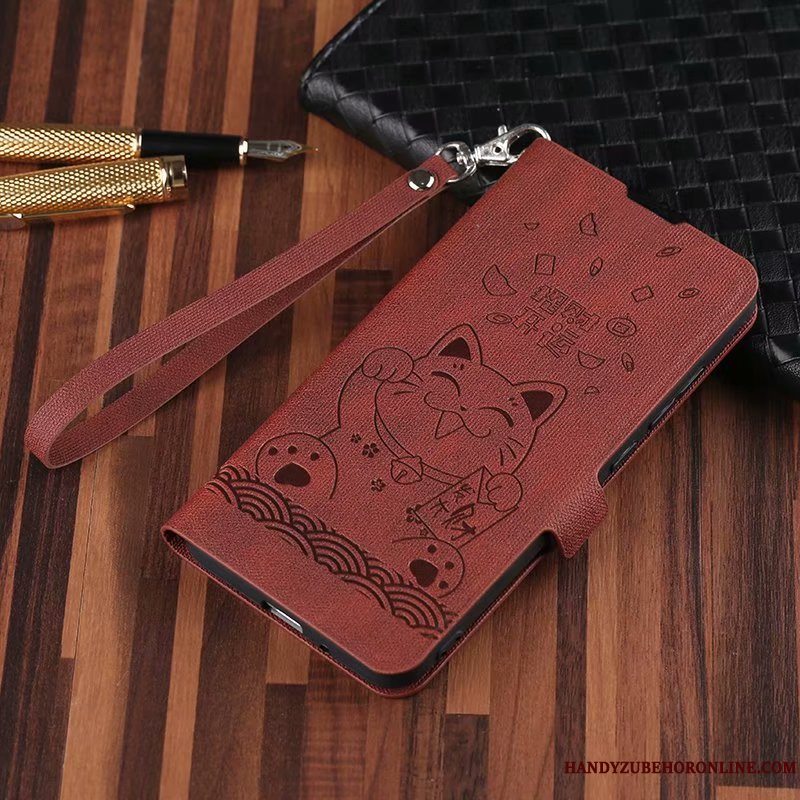 Etui Huawei Y6 2019 Kreativ Af Personlighed Smuk, Cover Huawei Y6 2019 Vintage Hængende Ornamenter Anti-fald