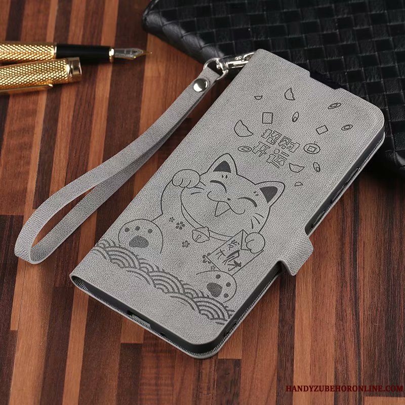 Etui Huawei Y6 2019 Kreativ Af Personlighed Smuk, Cover Huawei Y6 2019 Vintage Hængende Ornamenter Anti-fald