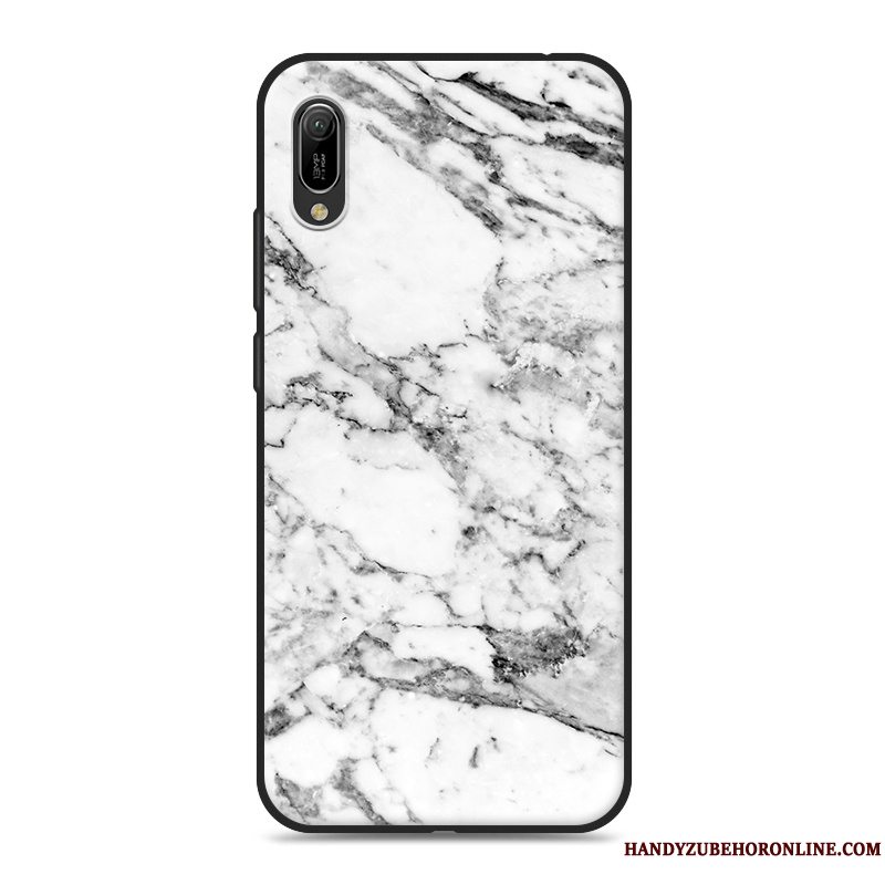 Etui Huawei Y6 2019 Tasker Simple Hængende Ornamenter, Cover Huawei Y6 2019 Blød Af Personlighed Anti-fald