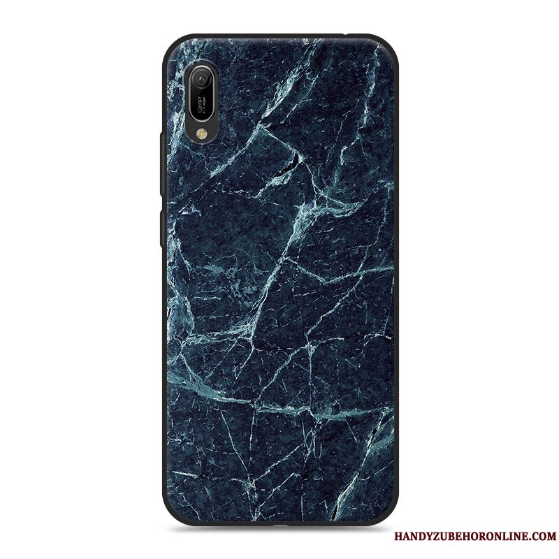 Etui Huawei Y6 2019 Tasker Simple Hængende Ornamenter, Cover Huawei Y6 2019 Blød Af Personlighed Anti-fald