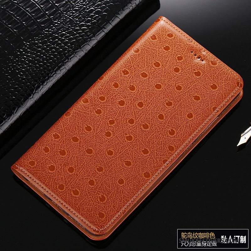 Etui Huawei Y6 Pro 2017 Folio Telefonfugl, Cover Huawei Y6 Pro 2017 Læder