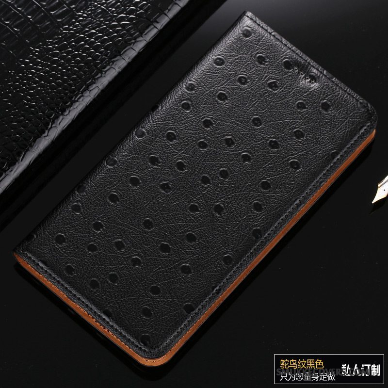 Etui Huawei Y6 Pro 2017 Folio Telefonfugl, Cover Huawei Y6 Pro 2017 Læder