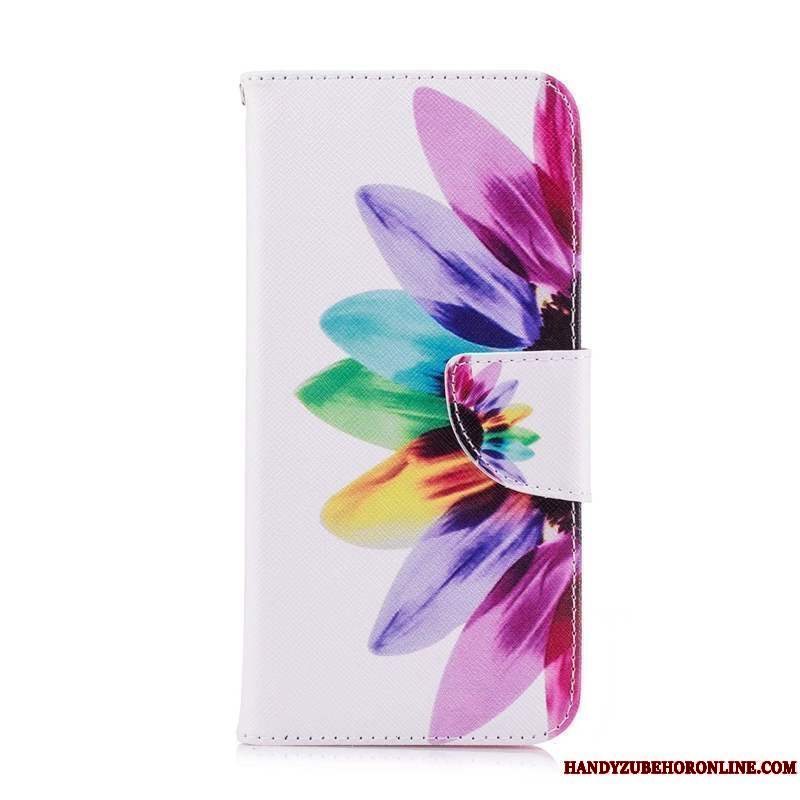 Etui Huawei Y6s Beskyttelse Sommerfugle Telefon, Cover Huawei Y6s Folio Hvid