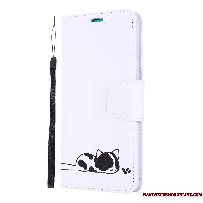 Etui Huawei Y6s Tegnebog Telefonrød, Cover Huawei Y6s Folio Fold