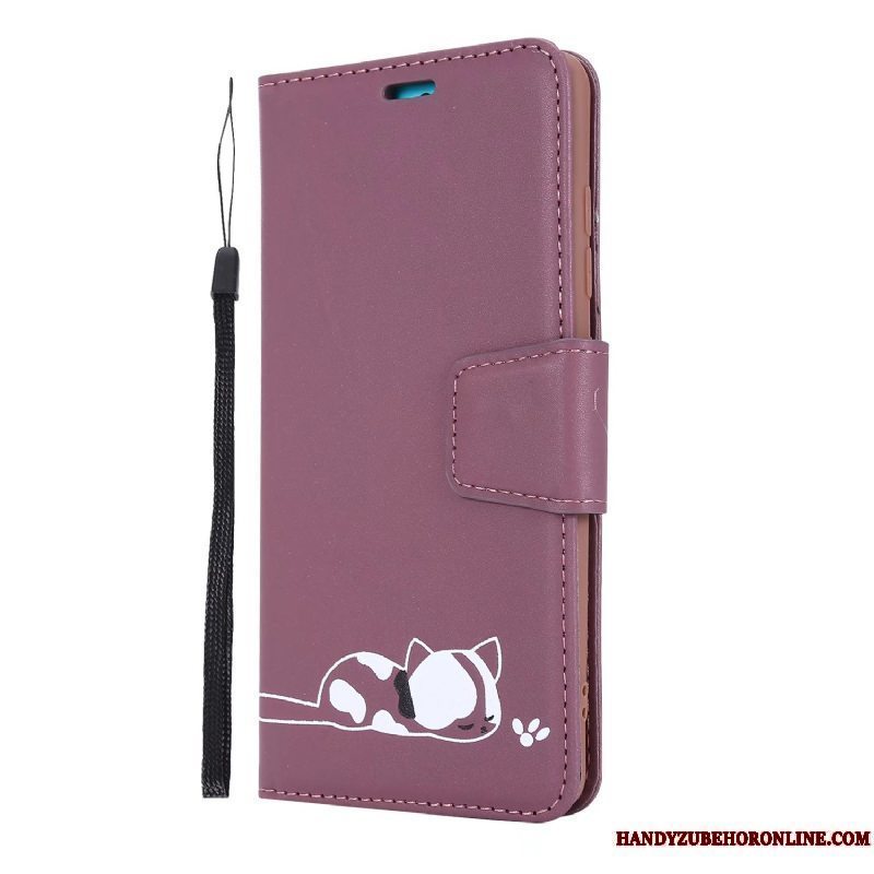 Etui Huawei Y6s Tegnebog Telefonrød, Cover Huawei Y6s Folio Fold