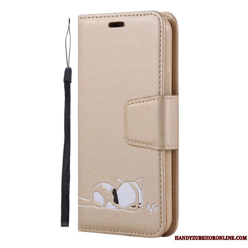 Etui Huawei Y6s Tegnebog Telefonrød, Cover Huawei Y6s Folio Fold