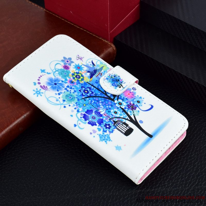 Etui Huawei Y7 2018 Beskyttelse Telefonblå, Cover Huawei Y7 2018 Tasker Trend