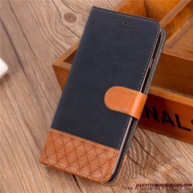 Etui Huawei Y7 2018 Læder Telefongrøn, Cover Huawei Y7 2018 Beskyttelse Trend