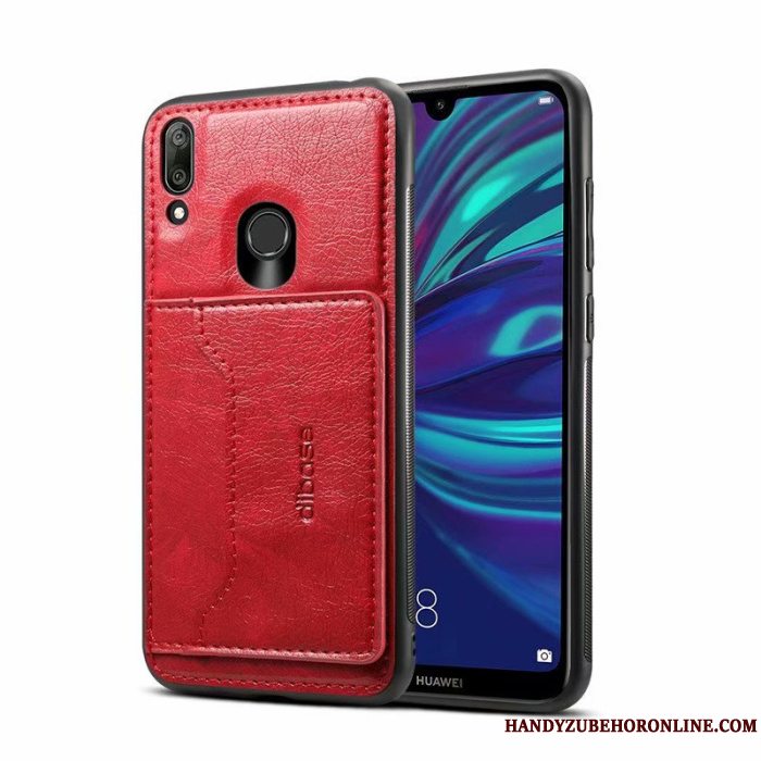 Etui Huawei Y7 2019 Beskyttelse Lyse Telefon, Cover Huawei Y7 2019 Folio