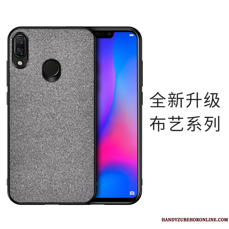 Etui Huawei Y7 2019 Blød Telefonmønster, Cover Huawei Y7 2019 Beskyttelse Klud Flannel