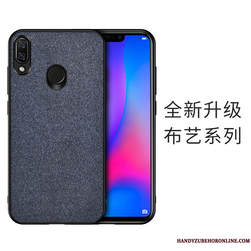 Etui Huawei Y7 2019 Blød Telefonmønster, Cover Huawei Y7 2019 Beskyttelse Klud Flannel