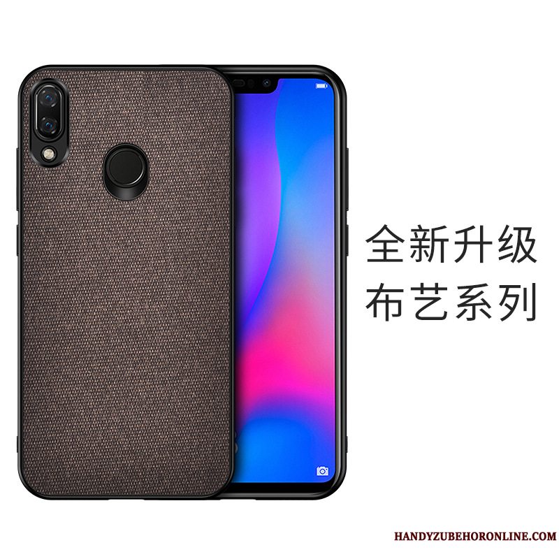 Etui Huawei Y7 2019 Blød Telefonmønster, Cover Huawei Y7 2019 Beskyttelse Klud Flannel