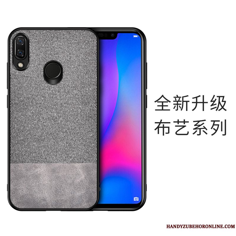 Etui Huawei Y7 2019 Blød Telefonmønster, Cover Huawei Y7 2019 Beskyttelse Klud Flannel