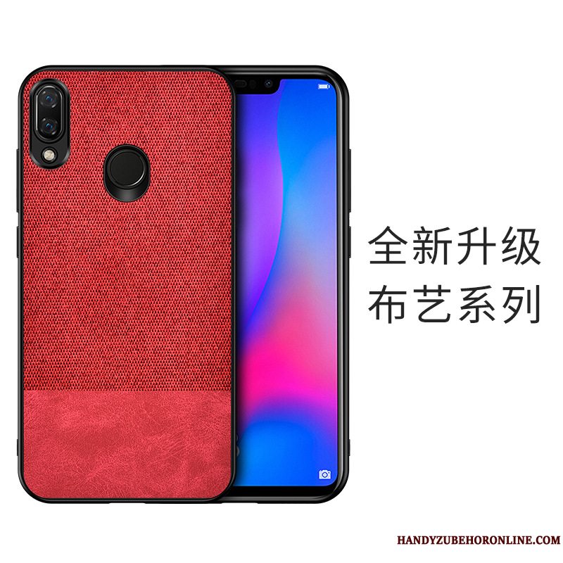 Etui Huawei Y7 2019 Blød Telefonmønster, Cover Huawei Y7 2019 Beskyttelse Klud Flannel