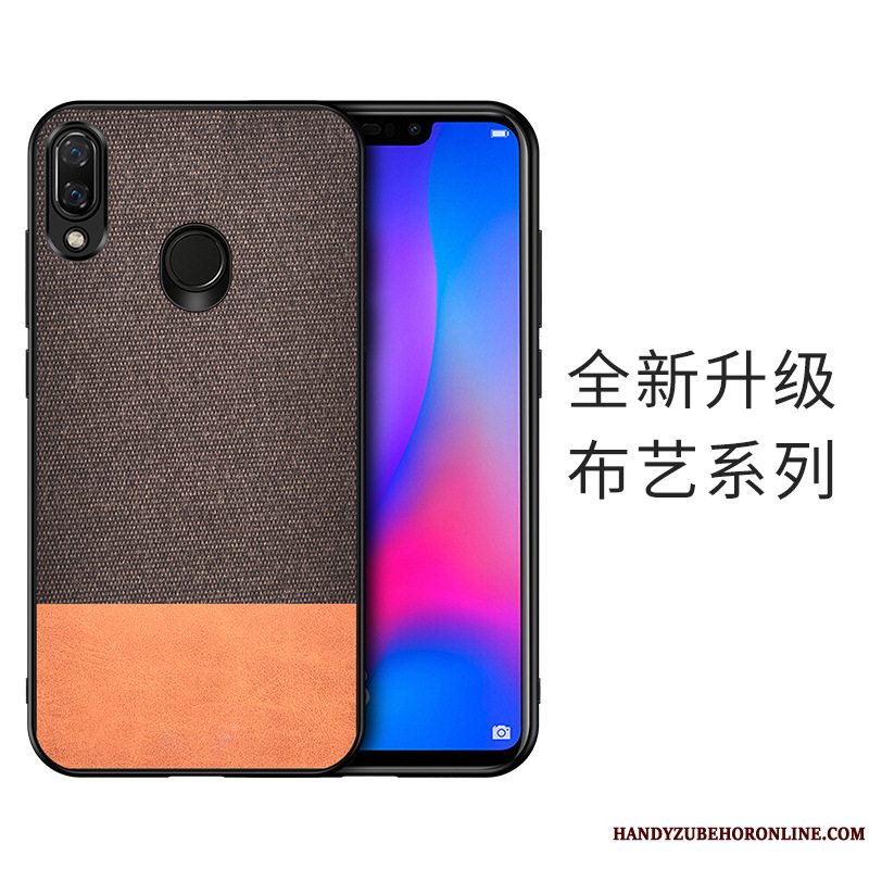 Etui Huawei Y7 2019 Blød Telefonmønster, Cover Huawei Y7 2019 Beskyttelse Klud Flannel