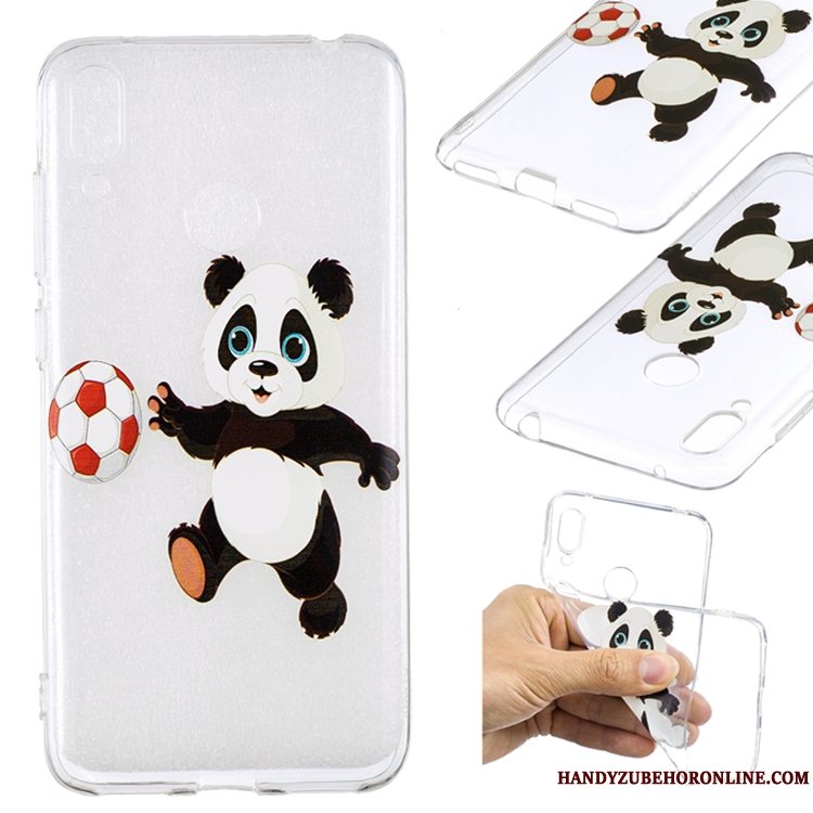 Etui Huawei Y7 2019 Silikone Anti-fald Blå, Cover Huawei Y7 2019 Tasker Telefontrend