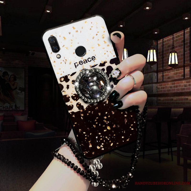 Etui Huawei Y7 2019 Support Ring Telefon, Cover Huawei Y7 2019 Strass Ny Europa