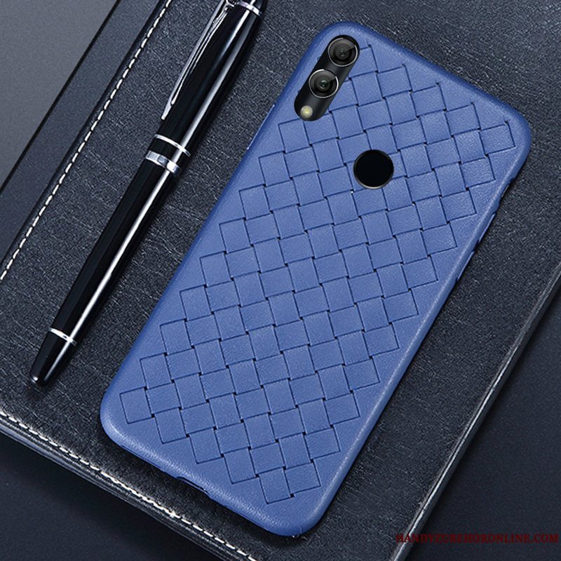 Etui Huawei Y7 2019 Tasker Hver Dag Ny, Cover Huawei Y7 2019 Blød Strikkede Telefon