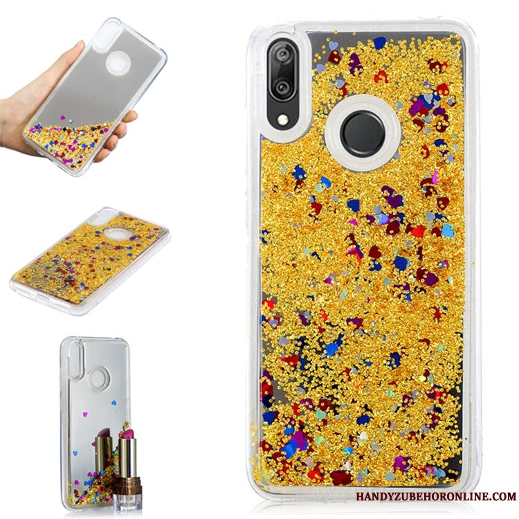 Etui Huawei Y7 2019 Telefonguld, Cover Huawei Y7 2019 Quicksand Trend