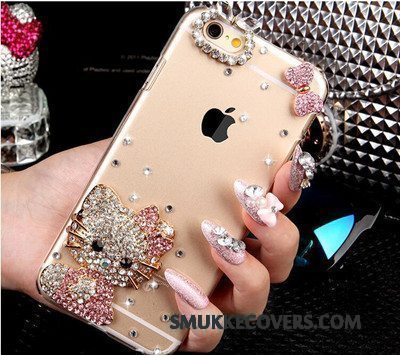 Etui Lg G2 Strass Trend Rød, Cover Lg G2 Beskyttelse Telefon