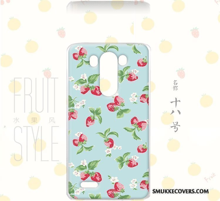 Etui Lg G3 Blomster Telefonvind, Cover Lg G3 Tasker Af Personlighed Anti-fald