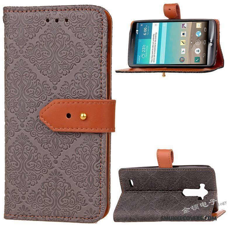 Etui Lg G3 Silikone Telefonlyserød, Cover Lg G3 Læder