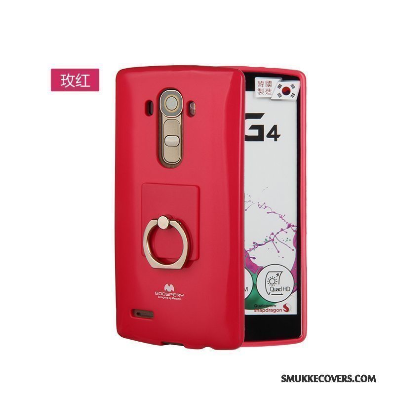 Etui Lg G4 Beskyttelse Lyserød Telefon, Cover Lg G4 Tasker Anti-fald Tynd