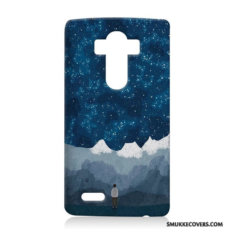 Etui Lg G4 Blød Telefongul, Cover Lg G4 Cartoon Anti-fald Hård