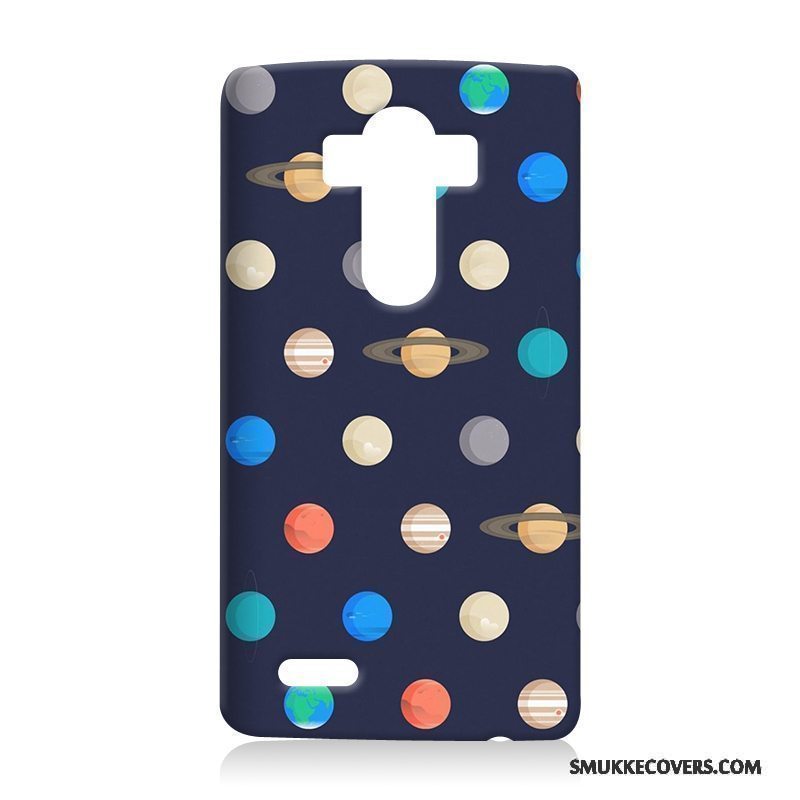 Etui Lg G4 Blød Telefongul, Cover Lg G4 Cartoon Anti-fald Hård