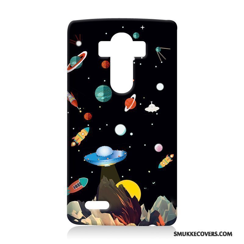 Etui Lg G4 Blød Telefongul, Cover Lg G4 Cartoon Anti-fald Hård