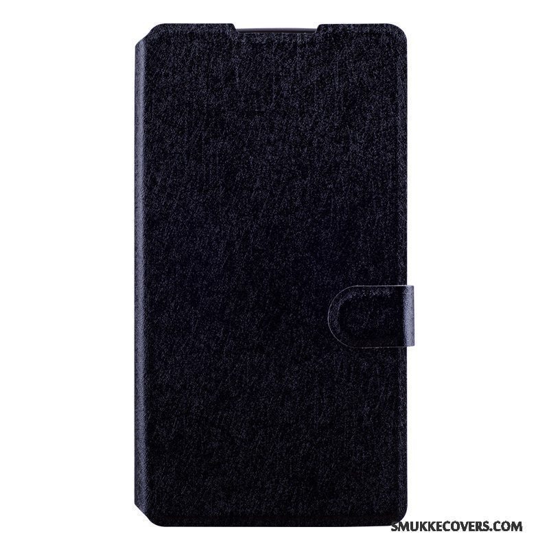 Etui Lg G4 Læder Dyb Farve Lilla, Cover Lg G4 Folio Telefon