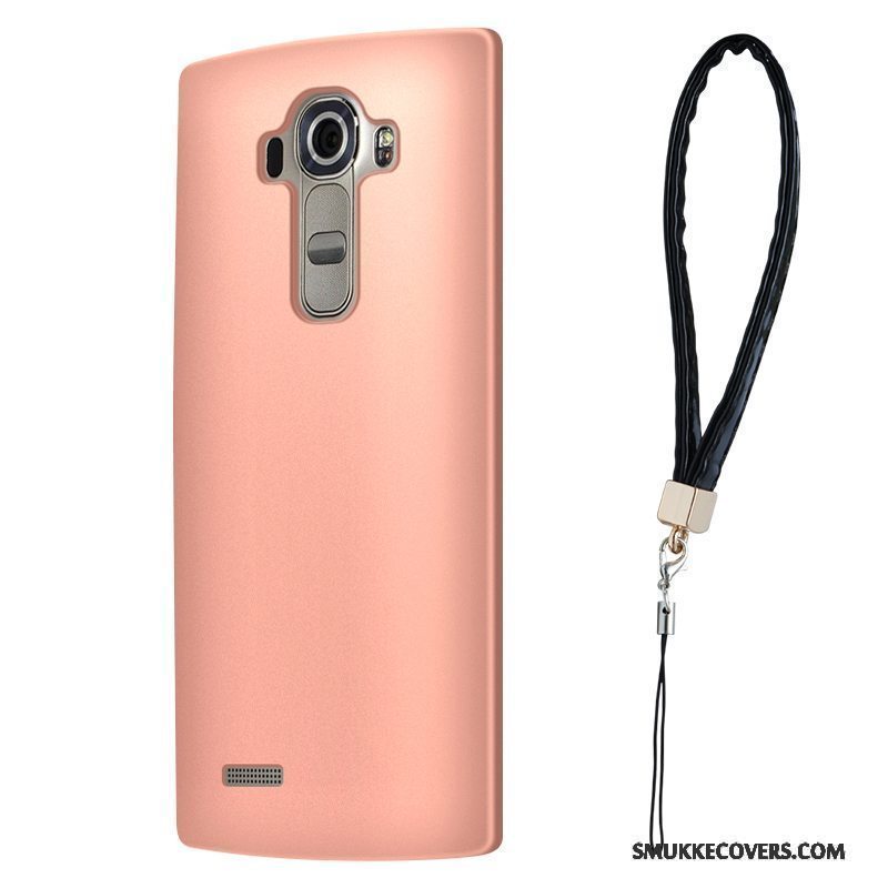 Etui Lg G4 Silikone Simple Rød, Cover Lg G4 Tasker Telefon