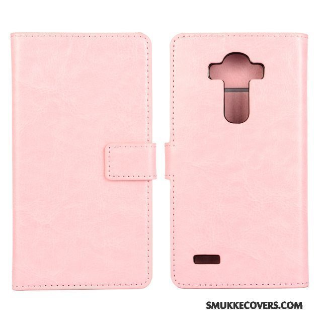 Etui Lg G4 Support Hvid Telefon, Cover Lg G4 Beskyttelse Tynde