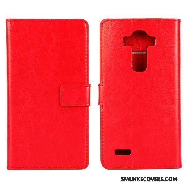 Etui Lg G4 Support Hvid Telefon, Cover Lg G4 Beskyttelse Tynde