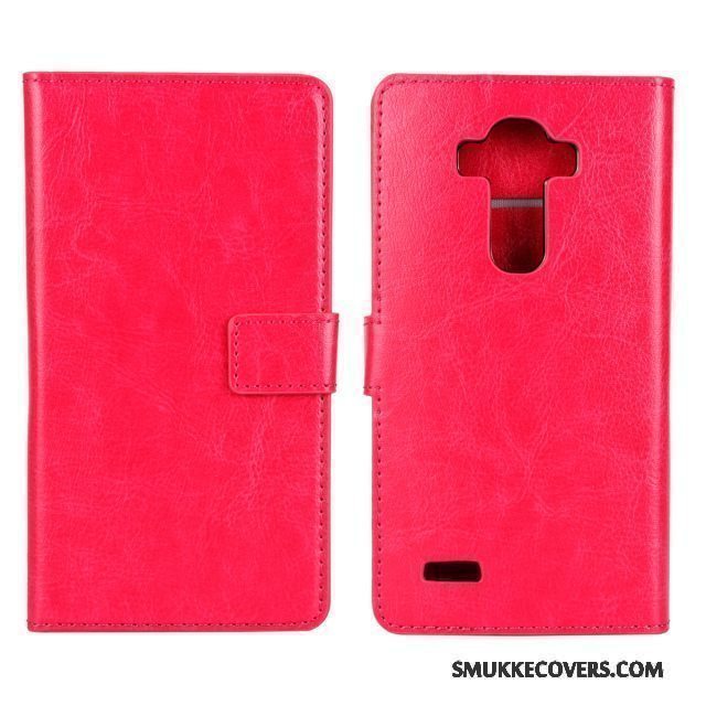 Etui Lg G4 Support Hvid Telefon, Cover Lg G4 Beskyttelse Tynde