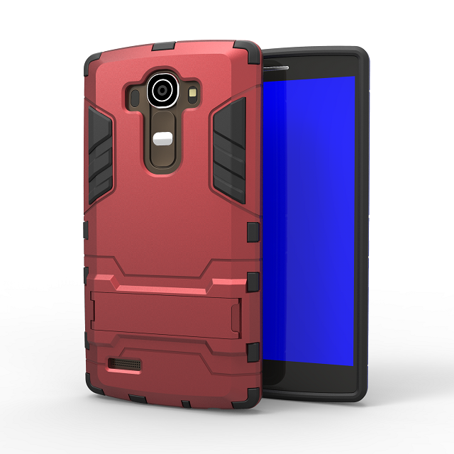 Etui Lg G4 Support Telefonanti-fald, Cover Lg G4 Tasker Trend Cyan