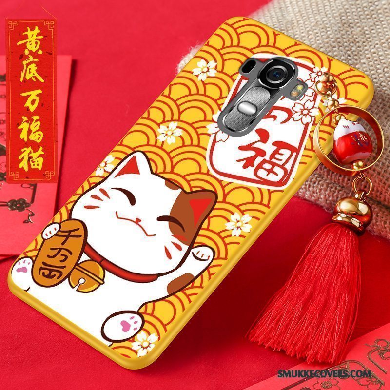 Etui Lg G4 Tasker Telefonkat, Cover Lg G4 Silikone Wealth Ny