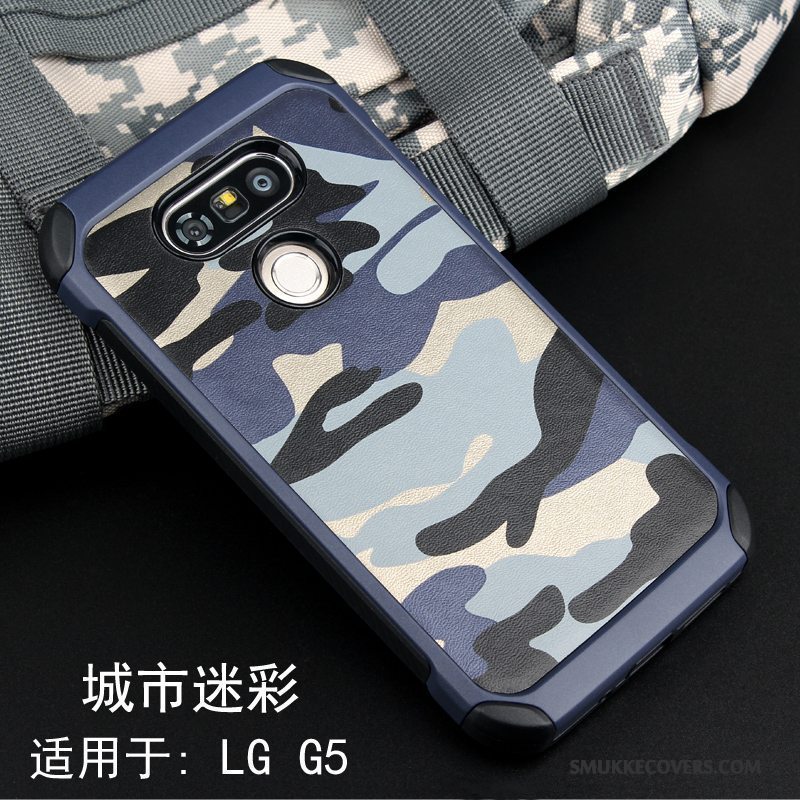 Etui Lg G5 Blød Telefonanti-fald, Cover Lg G5 Beskyttelse Camouflage