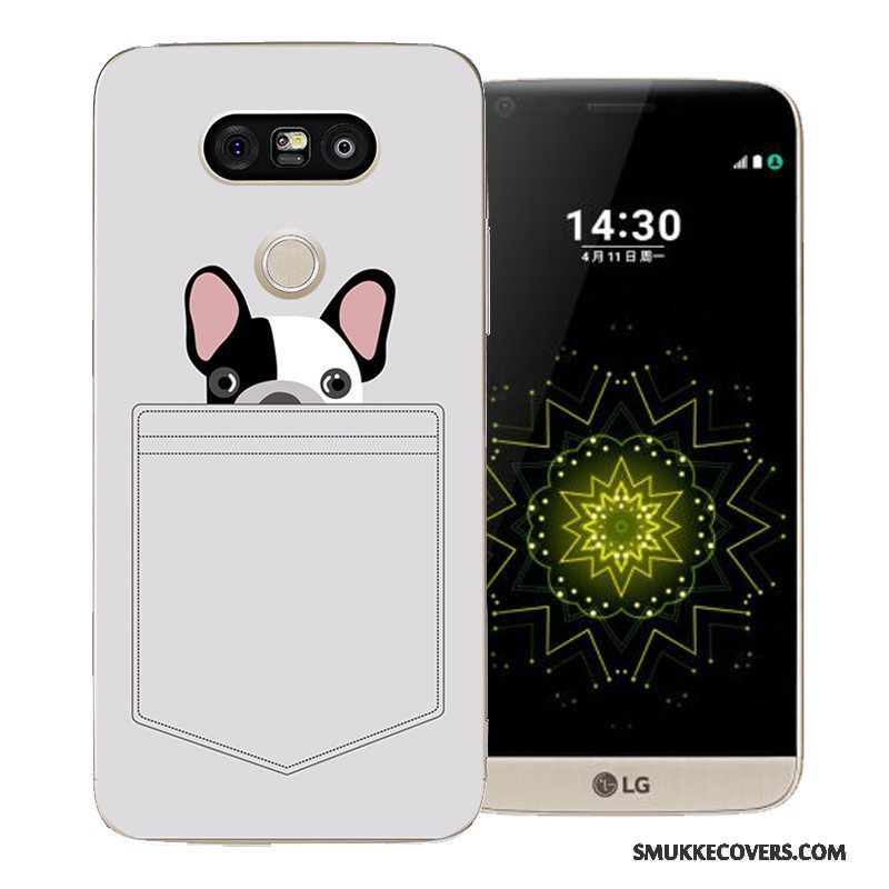 Etui Lg G5 Cartoon Rød Anti-fald, Cover Lg G5 Kreativ Telefonhård