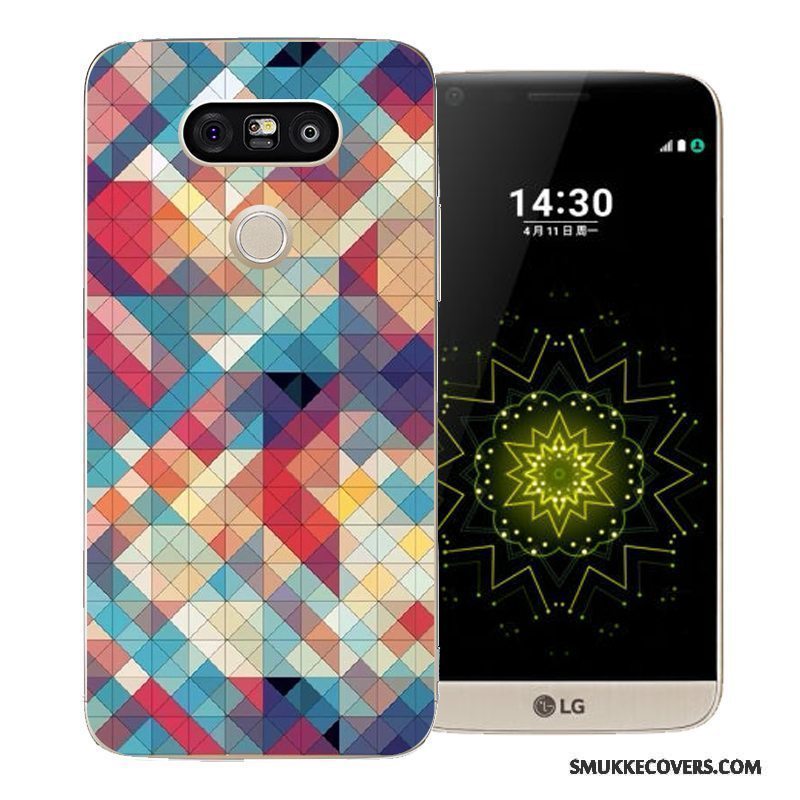 Etui Lg G5 Cartoon Rød Anti-fald, Cover Lg G5 Kreativ Telefonhård