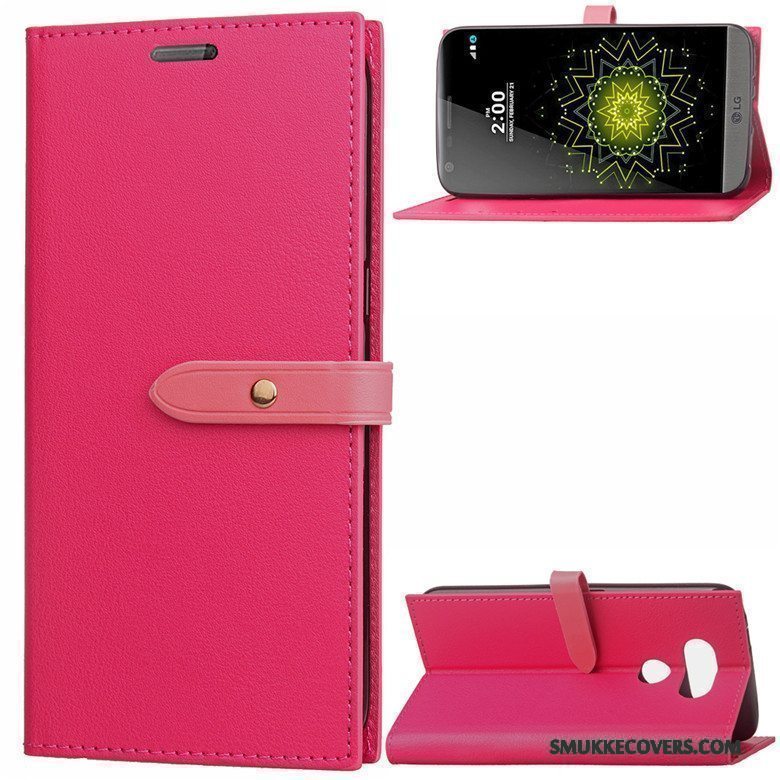 Etui Lg G5 Læder Telefonbusiness, Cover Lg G5 Folio Trend