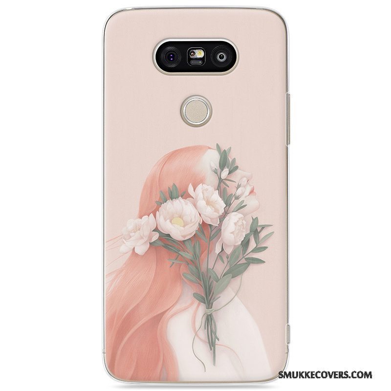 Etui Lg G5 Malet Anti-fald Telefon, Cover Lg G5 Beskyttelse Hård Kunst