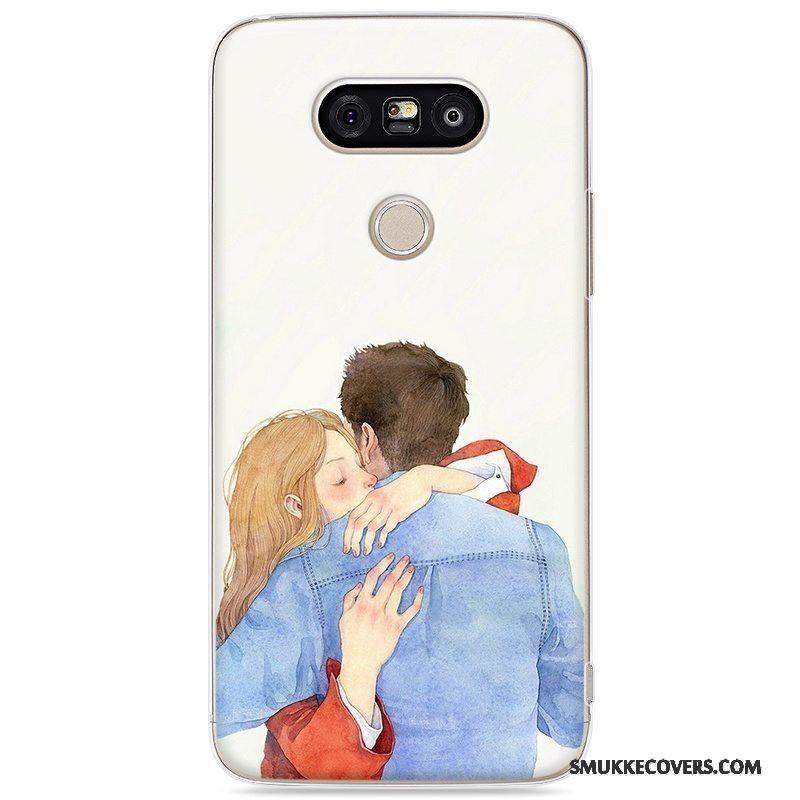 Etui Lg G5 Malet Anti-fald Telefon, Cover Lg G5 Beskyttelse Hård Kunst