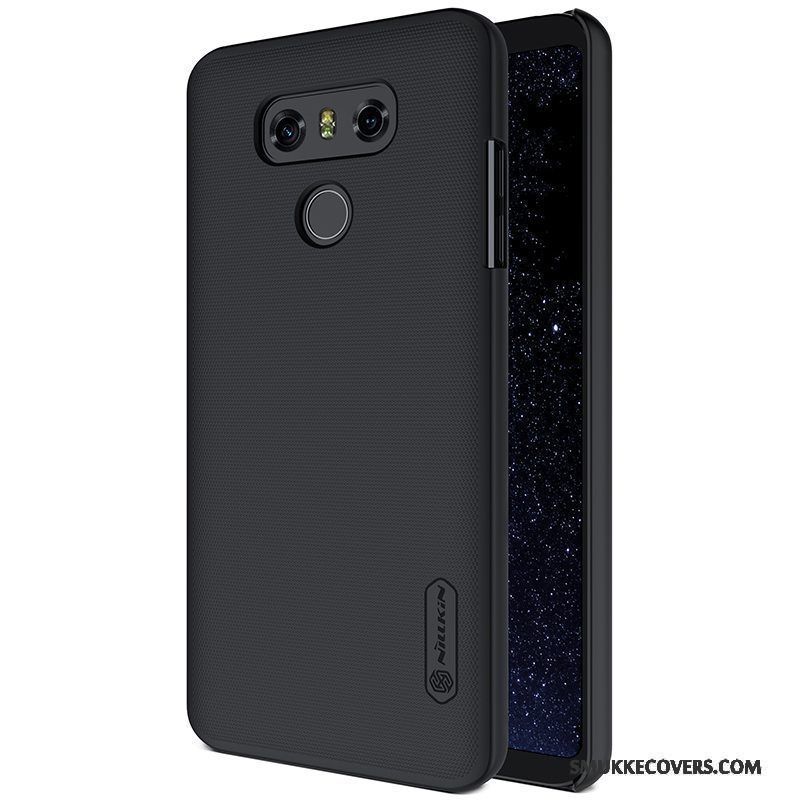 Etui Lg G6 Beskyttelse Telefonhård, Cover Lg G6 Rød Nubuck