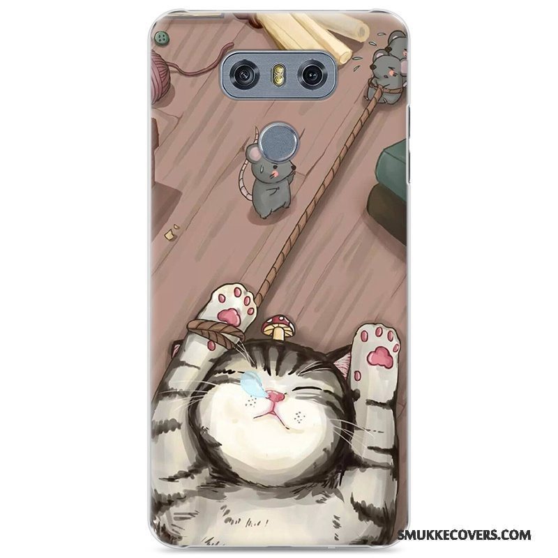 Etui Lg G6 Cartoon Telefonanti-fald, Cover Lg G6 Beskyttelse Hård Trend